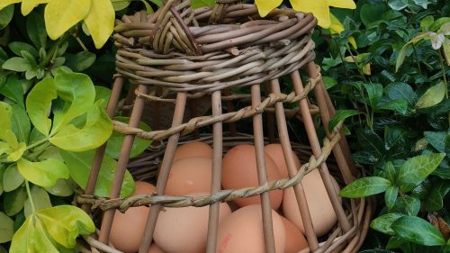 Willow Egg Basket Slide 1